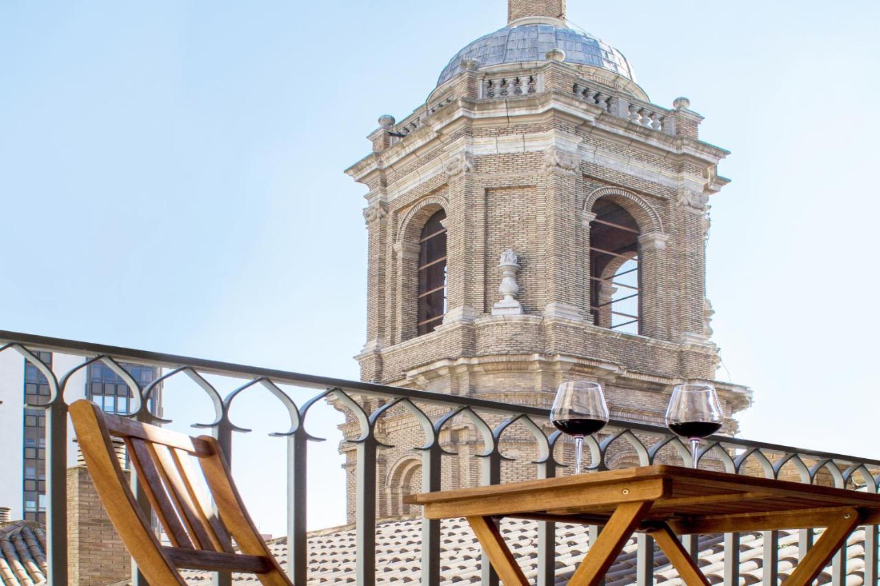 Apartamento con vistas en centro histórico Saragoça Exterior foto